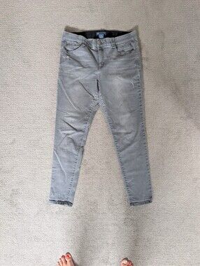 Democracy Women's Light Gray Skinny Jeans
